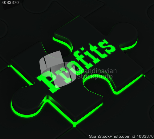 Image of Profits Puzzle Showing Monetary Incomes