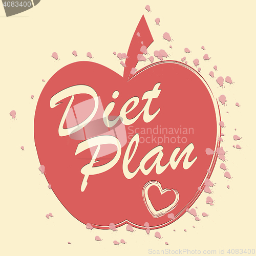 Image of Diet Plan Represents Lose Weight And Agenda