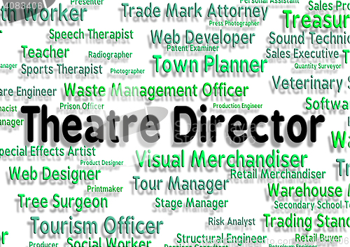 Image of Theatre Director Means Overseer Jobs And Occupations