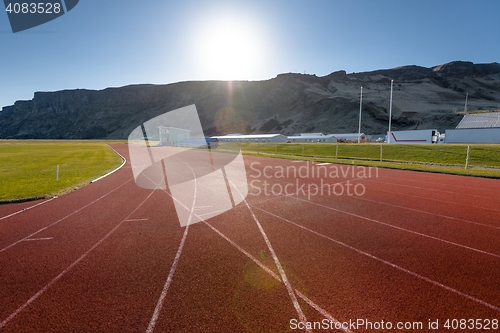 Image of Running track outdoors