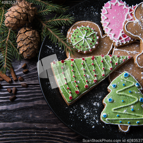 Image of New year homemade gingerbread