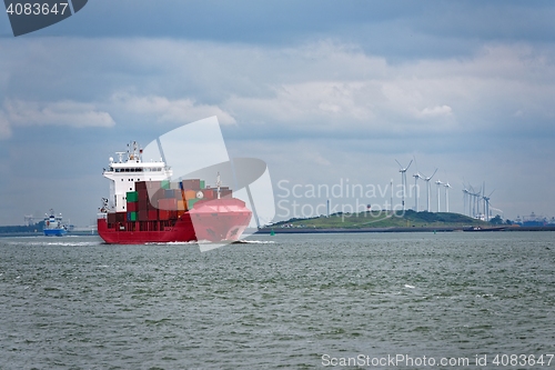 Image of Large cargo ship