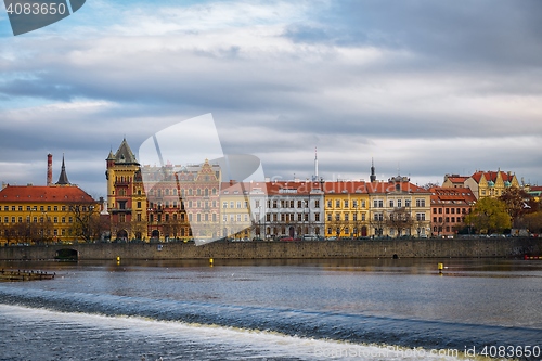 Image of Prague morning Czech Republic