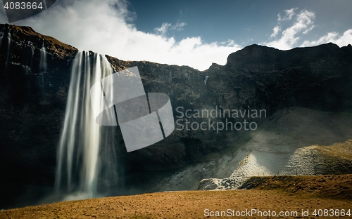 Image of Waterfall in Iceland