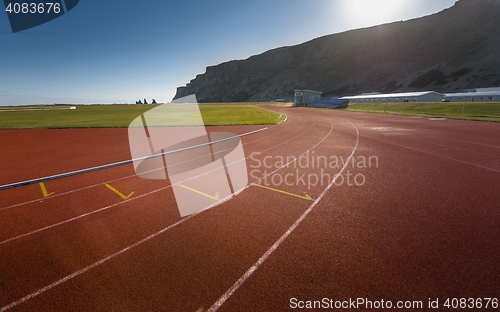 Image of Running track outdoors