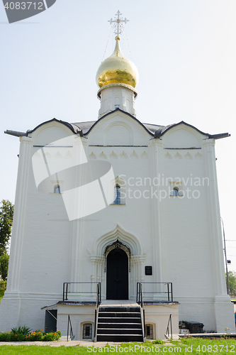 Image of Sergiev Posad - August 10, 2015: Friday Church in Sergiev Posad