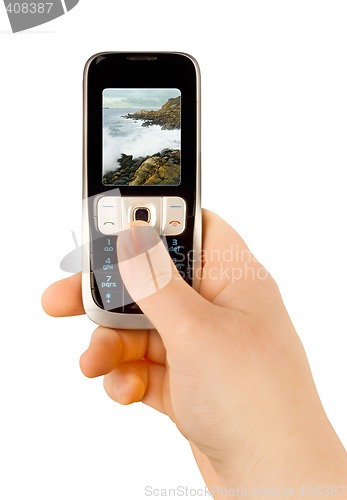 Image of technology communication phone