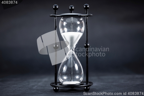 Image of Hourglass with white sand