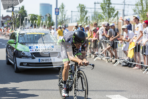 Image of The Cyclist Arnaud Gerard - Tour de France 2015