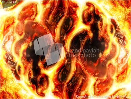 Image of abstract fire background