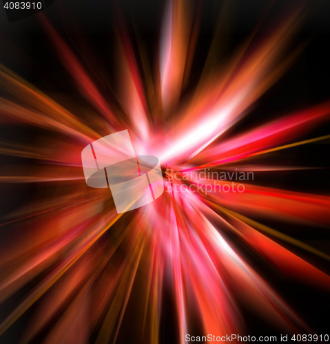 Image of danger explosion background