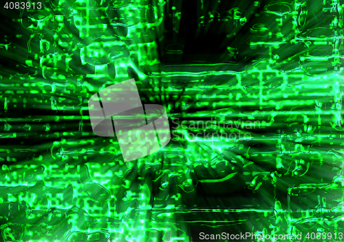 Image of abstract matrix background