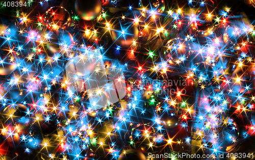 Image of abstract christmas background
