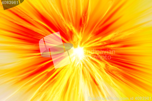 Image of abstract fire explosion texture