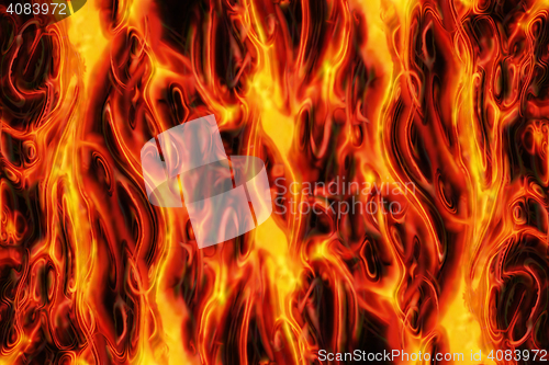 Image of abstract fire texture