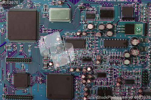 Image of motherboard background