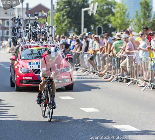 Image of The Cyclist Nicolas Edet - Tour de France 2015