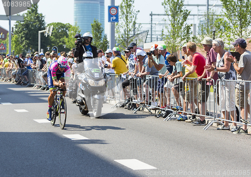 Image of The Cyclist Filippo Pozzato - Tour de France 2015