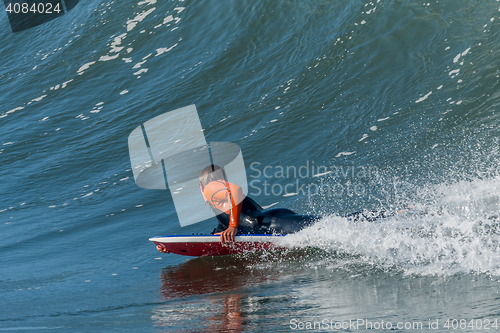 Image of Bodyboarder in action