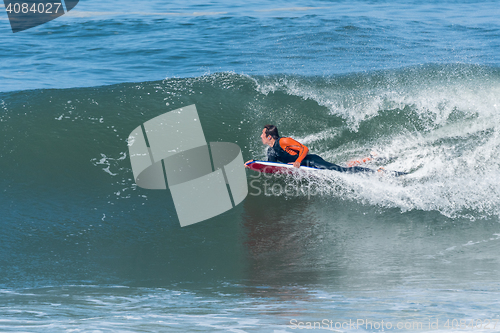 Image of Bodyboarder in action