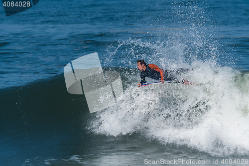 Image of Bodyboarder in action