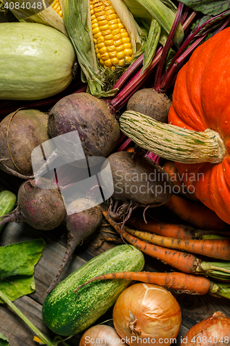 Image of Organic food background