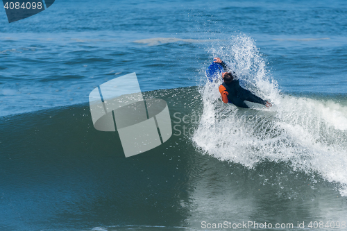 Image of Bodyboarder in action