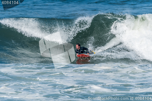 Image of Bodyboarder in action