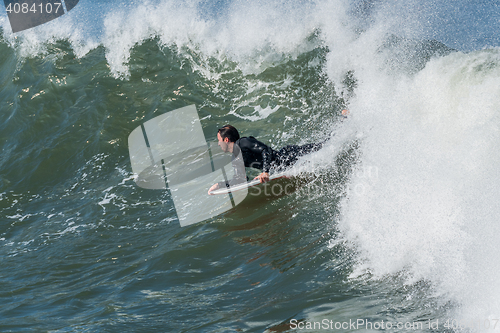 Image of Bodyboarder in action