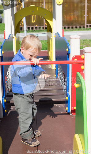 Image of Year-old child on a walk