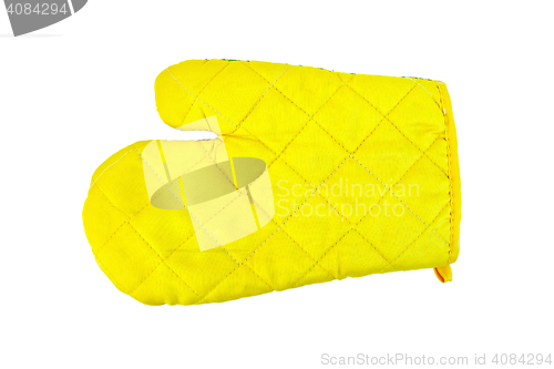 Image of Kitchen yellow potholder