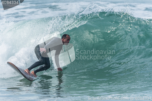 Image of Surfing the waves