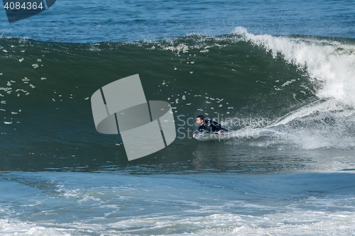 Image of Bodyboarder in action