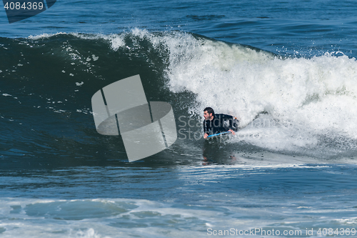 Image of Bodyboarder in action