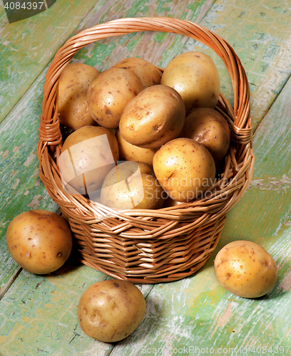 Image of Raw Smal Potatoes