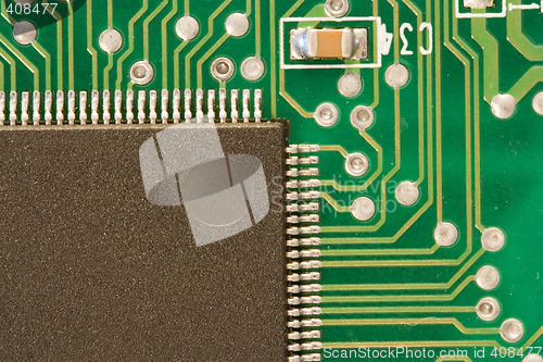 Image of electronic cuircuit board