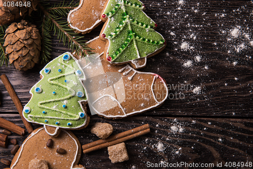 Image of New year homemade gingerbread