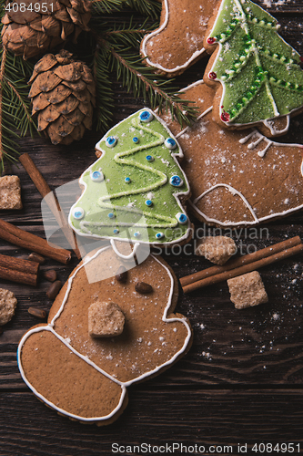 Image of New year homemade gingerbread