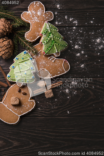 Image of New year homemade gingerbread