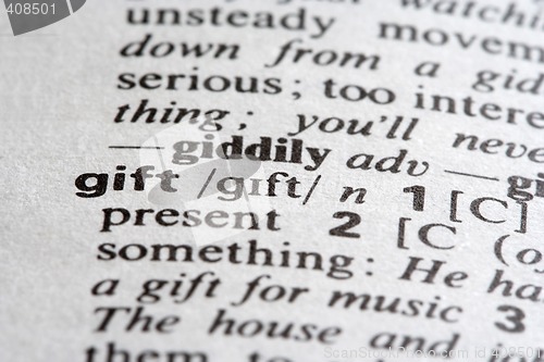 Image of Gift Word