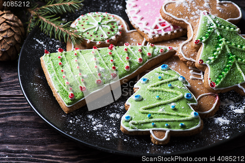 Image of New year homemade gingerbread