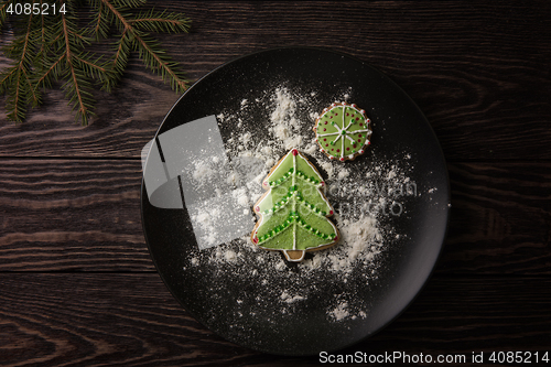 Image of New year homemade gingerbread