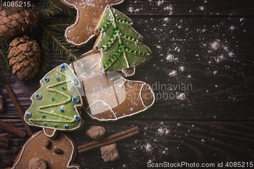Image of New year homemade gingerbread