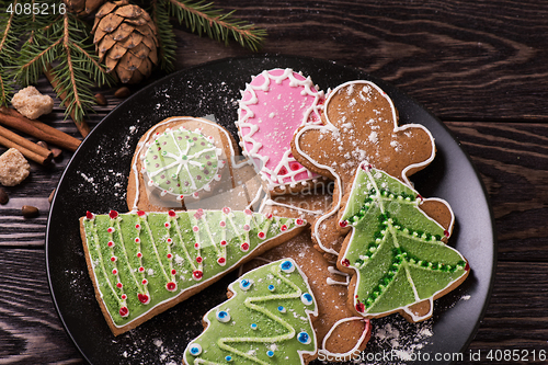 Image of New year homemade gingerbread