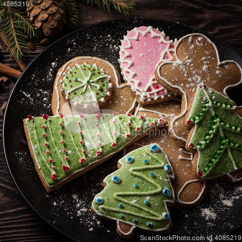 Image of New year homemade gingerbread