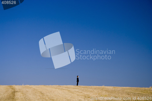 Image of Alone in the field