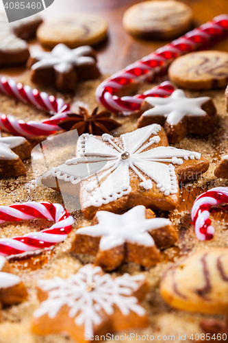 Image of Homemade cookies for Christmas