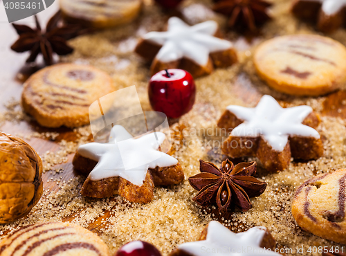 Image of Homemade cookies for Christmas