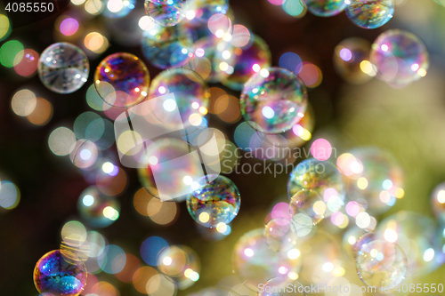 Image of Soap bubbles