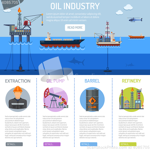 Image of Oil industry Infographics